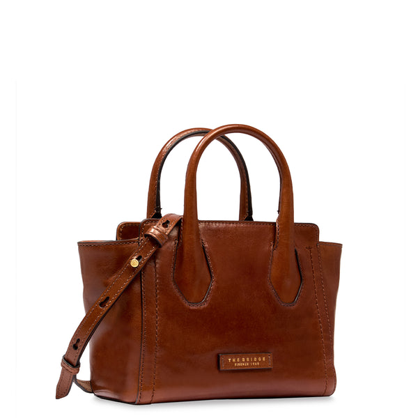 The Bridge - Fiona Marrone Handbag - 04203401 - MARRONE/14/ORO