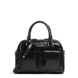 The Bridge - Flora Nero Handbag - 04245401 - NERO/ABB./ORO