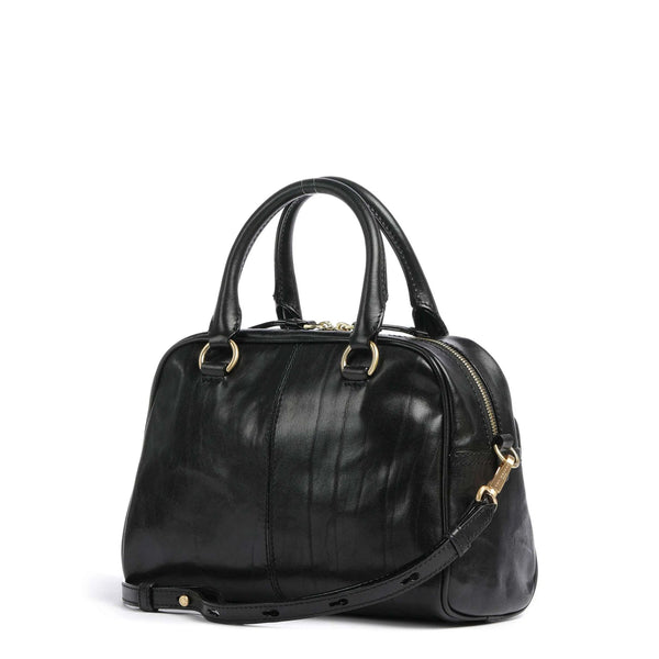 The Bridge - Flora Nero Handbag - 04245401 - NERO/ABB./ORO