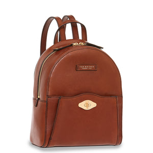 The Bridge - Barbara Marrone Backpack - 04338201 - MARRONE/14/ORO
