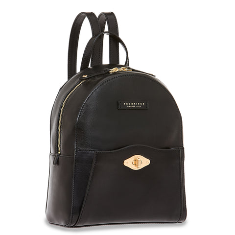 The Bridge - Barbara Nero Backpack - 04338201 - NERO/ABB./ORO