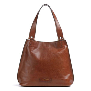 The Bridge - Febe Marrone Shoulder Bag - 04264401 - MARRONE/14/ORO
