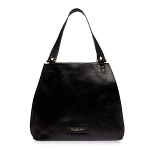 The Bridge - Febe Nero Shoulder Bag - 04264401 - NERO/ABB./ORO