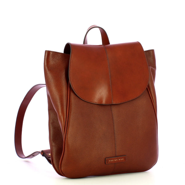 The Bridge - Elisabetta Marrone Backpack - 042764BX - MARRONE/14/ORO