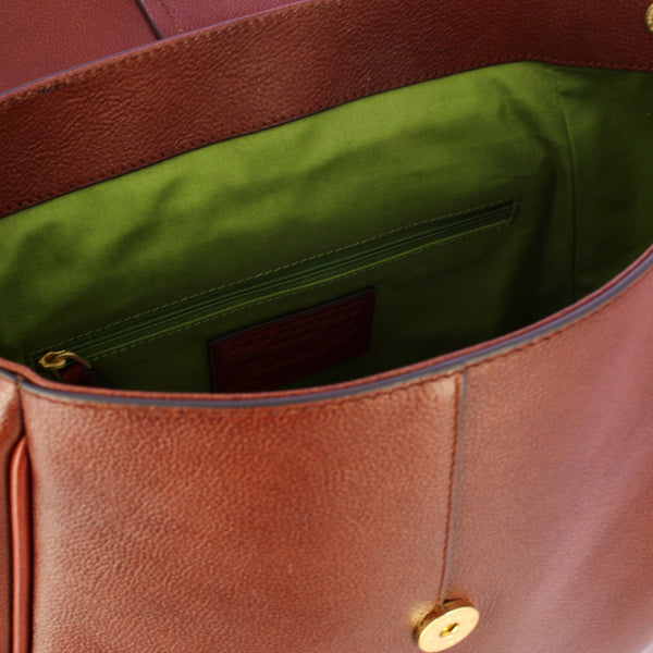 The Bridge - Elisabetta Marrone Backpack - 042764BX - MARRONE/14/ORO