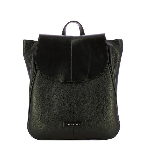 The Bridge - Elisabetta Nero Backpack - 042764BX - NERO/ABB./ORO