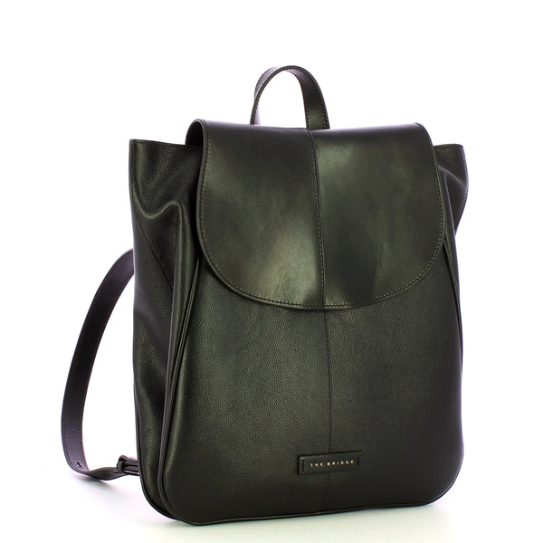The Bridge - Elisabetta Nero Backpack - 042764BX - NERO/ABB./ORO