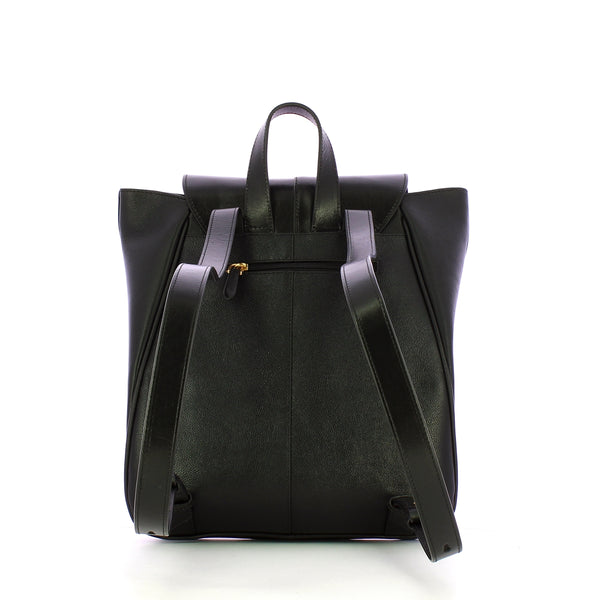 The Bridge - Elisabetta Nero Backpack - 042764BX - NERO/ABB./ORO