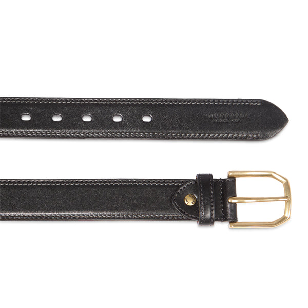 The Bridge - Brunelleschi 35mm Nero Belt - 03451401 - NERO/ABB./ORO