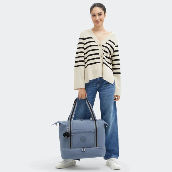 Kipling - Borsone Weekender Art M Blue Stone - KPKI3869 - BLUE/STONE