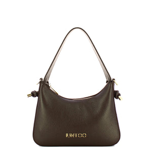 Iuntoo - Nodo Armonia Medium Cioccolato Shoulder Bag - 193002 - CIOCCOLATO/23