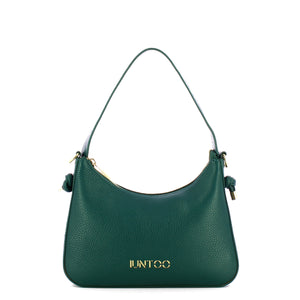 Iuntoo - Nodo Armonia Medium Petrolio Shoulder Bag - 193002 - PETROLIO/33