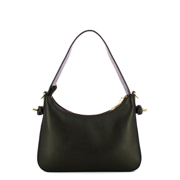 Iuntoo - Nodo Armonia Medium Nero Shoulder Bag - 193002 - NERO/01