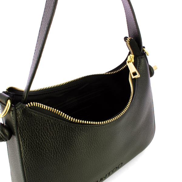 Iuntoo - Nodo Armonia Medium Nero Shoulder Bag - 193002 - NERO/01