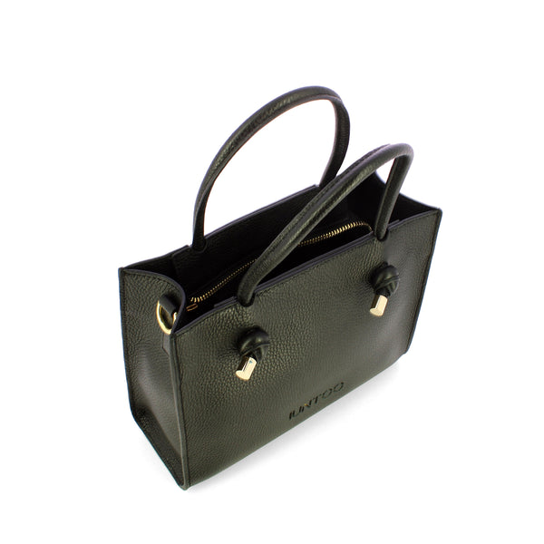 Iuntoo - Nodo Armonia Small Nero Handbag - 195003 - NERO/01