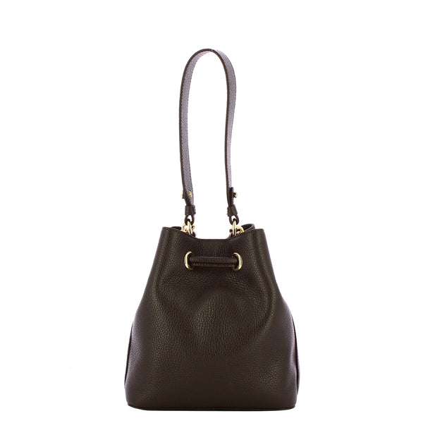 Iuntoo - Nodo Armonia Cioccolato Bucket Bag - 199200 - CIOCCOLATO/23