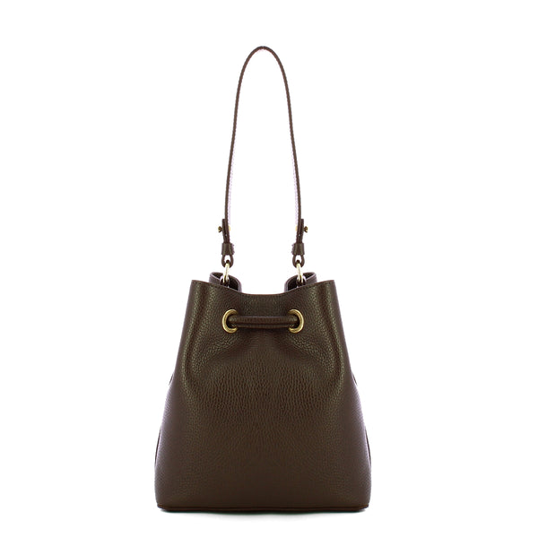 Iuntoo - Nodo Armonia Cioccolato Bucket Bag - 199200 - CIOCCOLATO/23