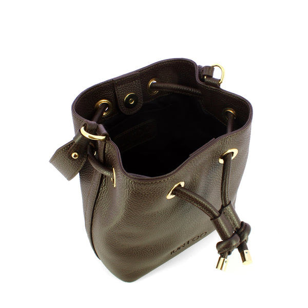 Iuntoo - Nodo Armonia Cioccolato Bucket Bag - 199200 - CIOCCOLATO/23