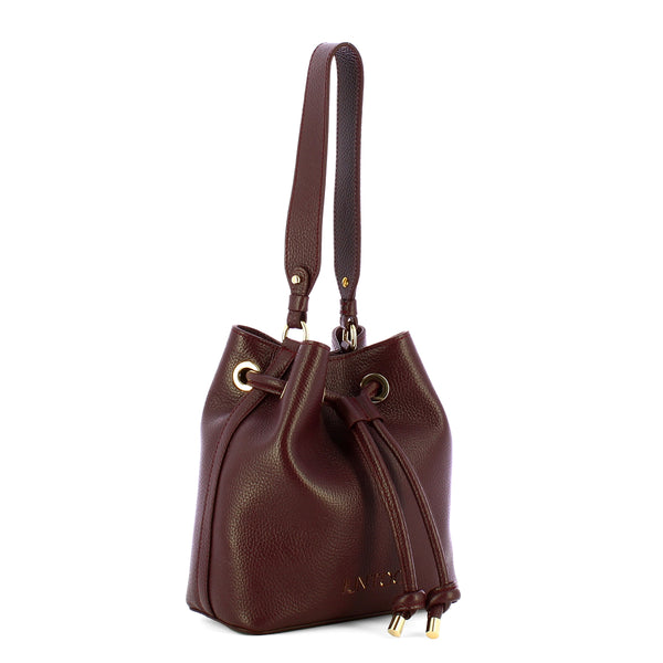 Iuntoo - Nodo Armonia Bordeaux Bucket Bag - 199200 - BORDEAUX/54
