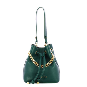 Iuntoo - Nodo Armonia Petrolio Bucket Bag - 199200 - PETROLIO/33