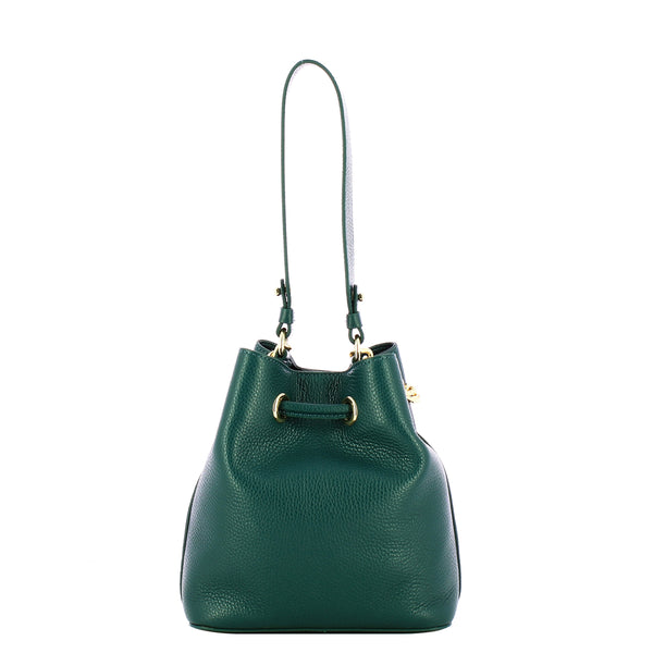 Iuntoo - Nodo Armonia Petrolio Bucket Bag - 199200 - PETROLIO/33