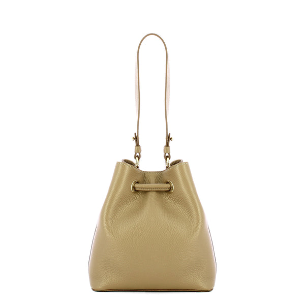 Iuntoo - Nodo Armonia Grigio Fossile Bucket Bag - 199200 - GRIGIO/FOSSILE/07