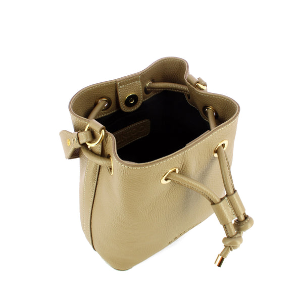 Iuntoo - Nodo Armonia Grigio Fossile Bucket Bag - 199200 - GRIGIO/FOSSILE/07