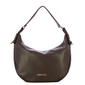 Iuntoo - Nodo Armonia Cioccolato Hobo Bag - 193100 - CIOCCOLATO/23
