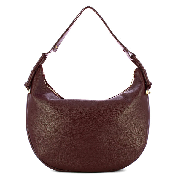 Iuntoo - Nodo Armonia Bordeaux Hobo Bag - 193100 - BORDEAUX/54