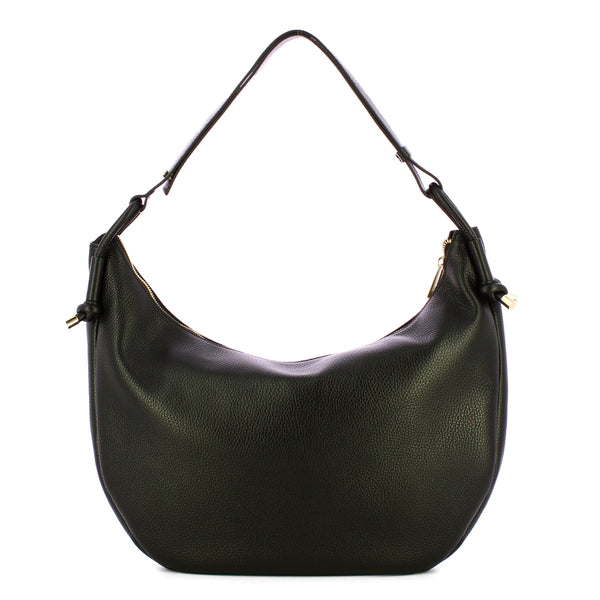 Iuntoo - Nodo Armonia Nero Hobo Bag - 193100 - NERO/01