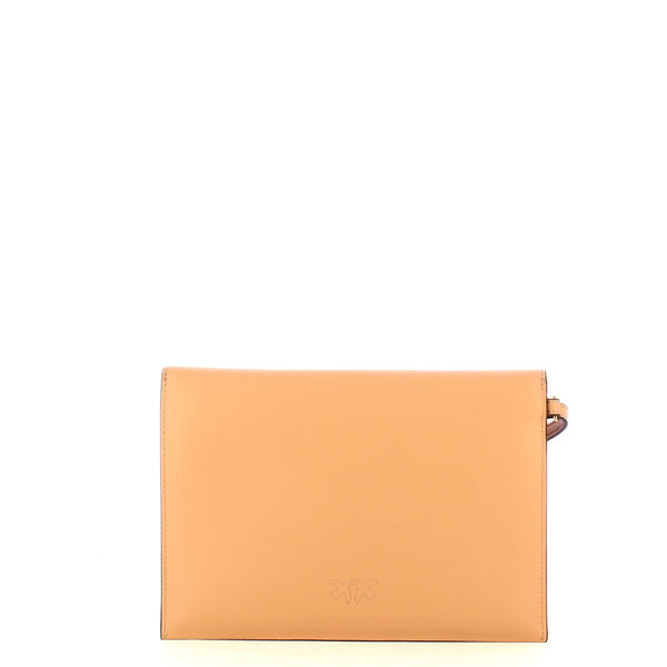 Pinko - Flat Pochette Rosa Toast Antique Gold - 104820A0F1 - ROSA/TOAST-ANTIQUE/GOLD