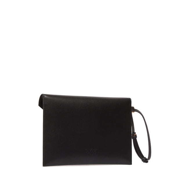 Pinko - Flat Pochette Nero Antique Gold - 104820A0F1 - NERO-ANTIQUE/GOLD