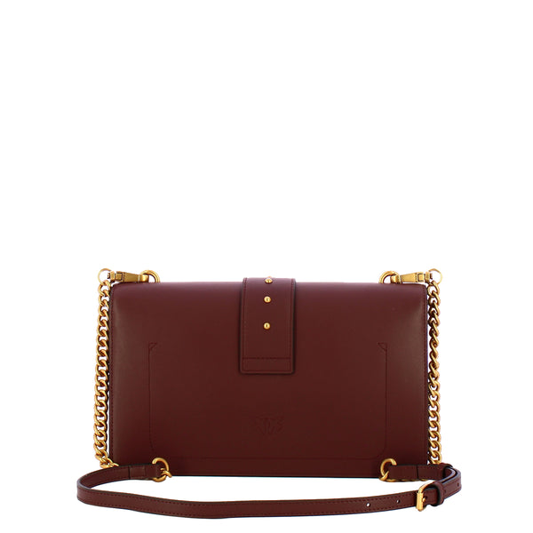 Pinko - Love One Classic Ciocc. Amaro Antique Gold Crossbody Bag - 105857A0F1 - CIOCC./AMARO-ANTIQUE/GOLD