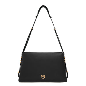 Pinko - Triplet Nero Antique Gold Shoulder Bag - 105161A0QO - NERO-ANTIQUE/GOLD