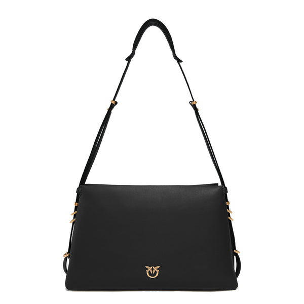 Pinko - Triplet Nero Antique Gold Shoulder Bag - 105161A0QO - NERO-ANTIQUE/GOLD
