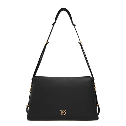 Pinko - Triplet Nero Antique Gold Shoulder Bag - 105161A0QO - NERO-ANTIQUE/GOLD