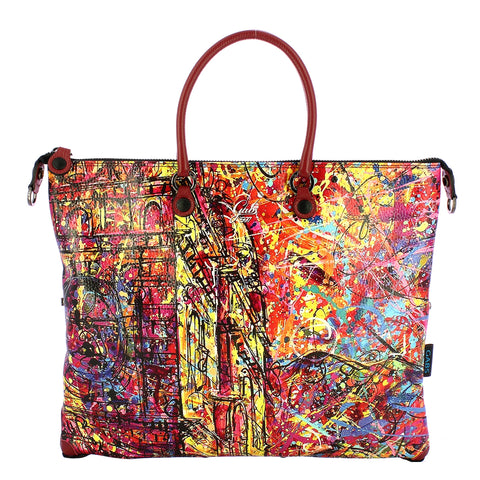 Gabs - Bag G3 Plus L Trip Pelle Bull Black Street Art - G000033T3X2361 - 597/-/STREET/ART