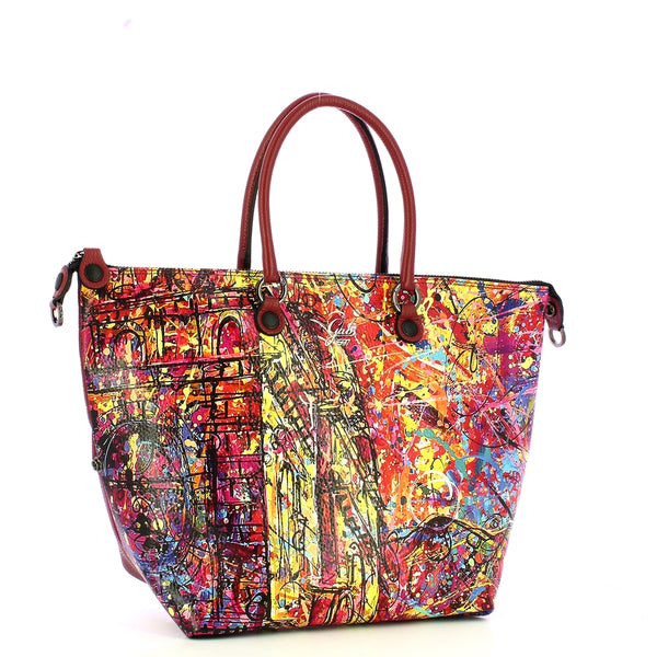 Gabs - Bag G3 Plus L Trip Pelle Bull Black Street Art - G000033T3X2361 - 597/-/STREET/ART