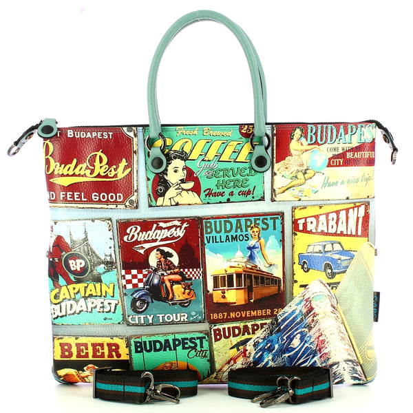 Gabs - Bag G3 Plus L Trip Pelle Bull Black Budapest - G000033T3X2361 - 601/-/BUDAPEST