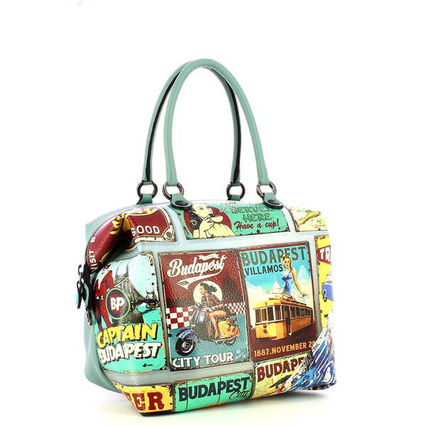Gabs - Bag G3 Plus L Trip Pelle Bull Black Budapest - G000033T3X2361 - 601/-/BUDAPEST