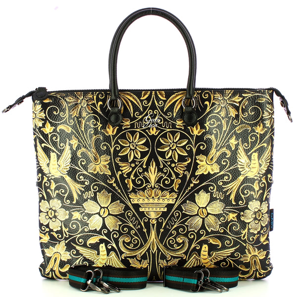 Gabs - Bag G3 Plus L Trip Pelle Bull Black Versailles - G000033T3X2361 - 604/-/VERSAILLES