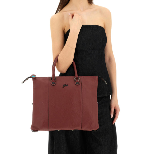 Gabs - Bag G3 Plus M Bull Black Terracotta - G000033T2X2428 - TERRACOTTA