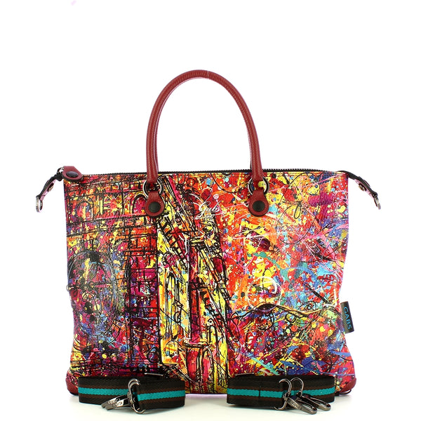 Gabs - Bag G3 Plus M Trip Pelle Bull Black Street Art - G000033T2X2361 - 597/-/STREET/ART
