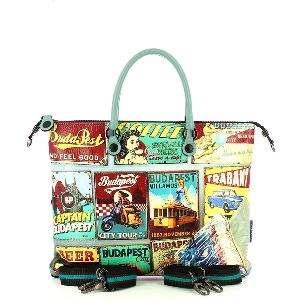 Gabs - Bag G3 Plus M Trip Pelle Bull Black Budapest - G000033T2X2361 - 601/-/BUDAPEST