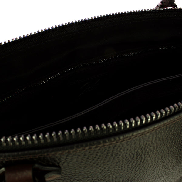 Gabs - Handbag Marilyn M Bull Back Quercia Nero Zinco - G012000T2X2668 - QUERCIA+NERO+ZINCO