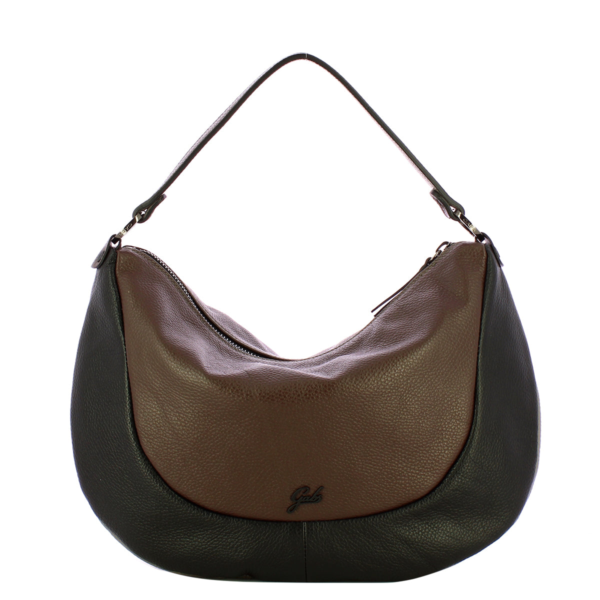 Gabs - Shoulder Bag Marty L Multi Bull Black Quercia Nero Zinco - G011170T3X2668 - QUERCIA+NERO+ZINCO