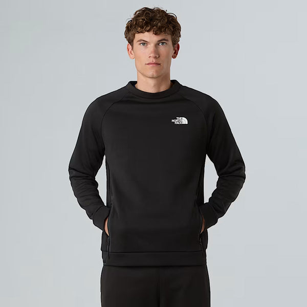 The North Face - Felpa in pile Mountain Athletics TNF Black - NF0A8BFN - TNF/BLACK