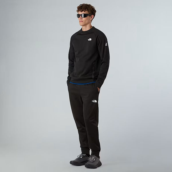 The North Face - Felpa in pile Mountain Athletics TNF Black - NF0A8BFN - TNF/BLACK