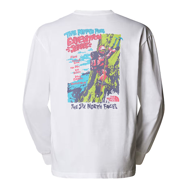The North Face - Maglia Expedition Celebration TNF White - NF0A8E3D - TNF/WHITE