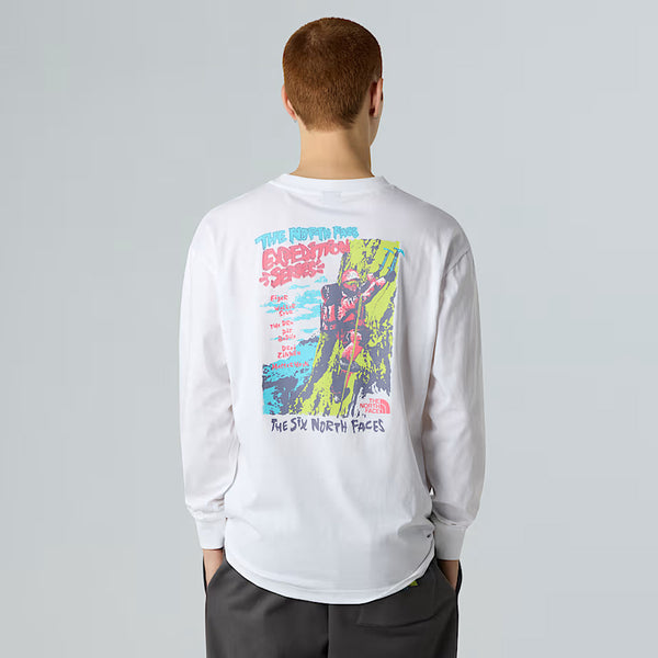 The North Face - Maglia Expedition Celebration TNF White - NF0A8E3D - TNF/WHITE